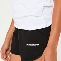 Springfield T-Shirt & Shorts Set - White / Black