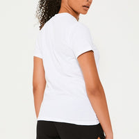Springfield T-Shirt & Shorts Set - White / Black