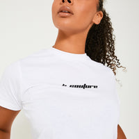 Springfield T-Shirt & Shorts Set - White / Black