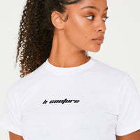 Springfield T-Shirt & Shorts Set - White / Grey