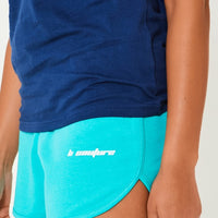 Springfield T-Shirt & Shorts Set - Navy / Aqua