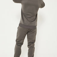 Fresh Couture Hooded Tracksuit - Charcoal
