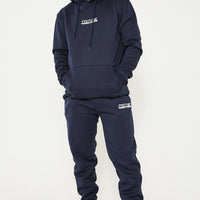 Fresh Couture Hooded Tracksuit - Navy