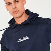Fresh Couture Hooded Tracksuit - Navy