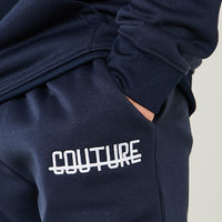 Fresh Couture Hooded Tracksuit - Navy