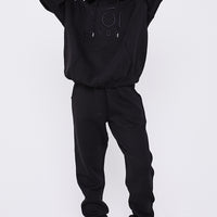 Essential Oversized Tracksuit - Black