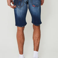 Camley Denim Short - Mid Blue
