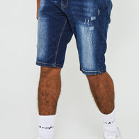 Camelot Denim Short - Dark Blue