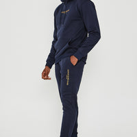 Detain & Release Hooded Tracksuit - Navy
