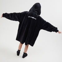 Bicknell Oversized Blanket Hoodie - Black