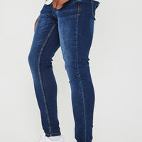 Just Organic Skinny Jeans - Dark Blue