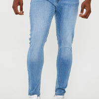 Just Organic Skinny Jeans - Light Blue