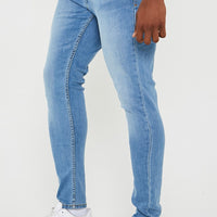 Just Organic Skinny Jeans - Light Blue