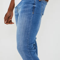 Just Organic Skinny Jeans - Mid Blue