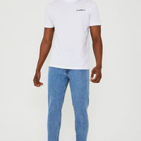Just Organic Tapered Jeans - Light Stone