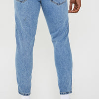 Just Organic Tapered Jeans - Light Stone