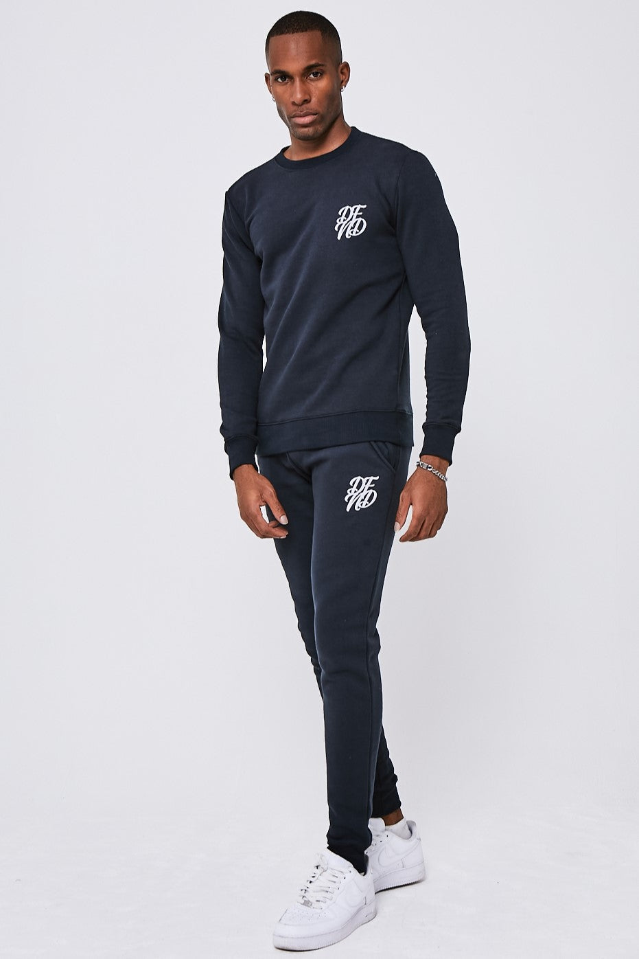 DFND Core Crew Tracksuit - Navy