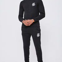 DFND Core Crew Tracksuit - Black