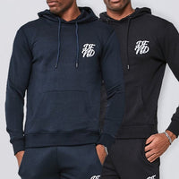 DFND Two Pack Hoodie - Black & Navy