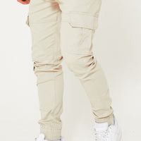Soul Star Experience Cargo Pants - Stone
