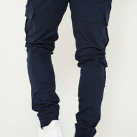 Soul Star Experience Cargo Pants - Navy