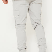 Soul Star Experience Cargo Pants - Light Grey