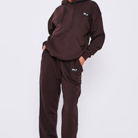Womens Hoodie - Chocolate Brown