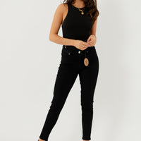 Just Organic Isla Jeans - Black