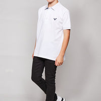 Junior Redford Polo Tee - White
