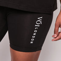 Burnt Oak Co-ord Tee and Short - Black