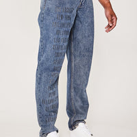 Lewisham Relaxed Long Leg Fit Jeans- Light Blue