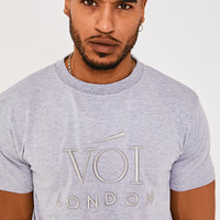 Pinner T-Shirt & Jogger Set - Grey