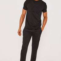 Pinner T-Shirt & Jogger Set - Black