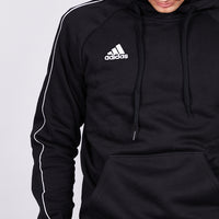 Adidas Core 18 Hoodie - Black