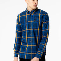 Noel Voi Shirt - Navy Check