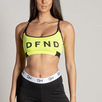 Womens DFND Eva Bra Top - Green