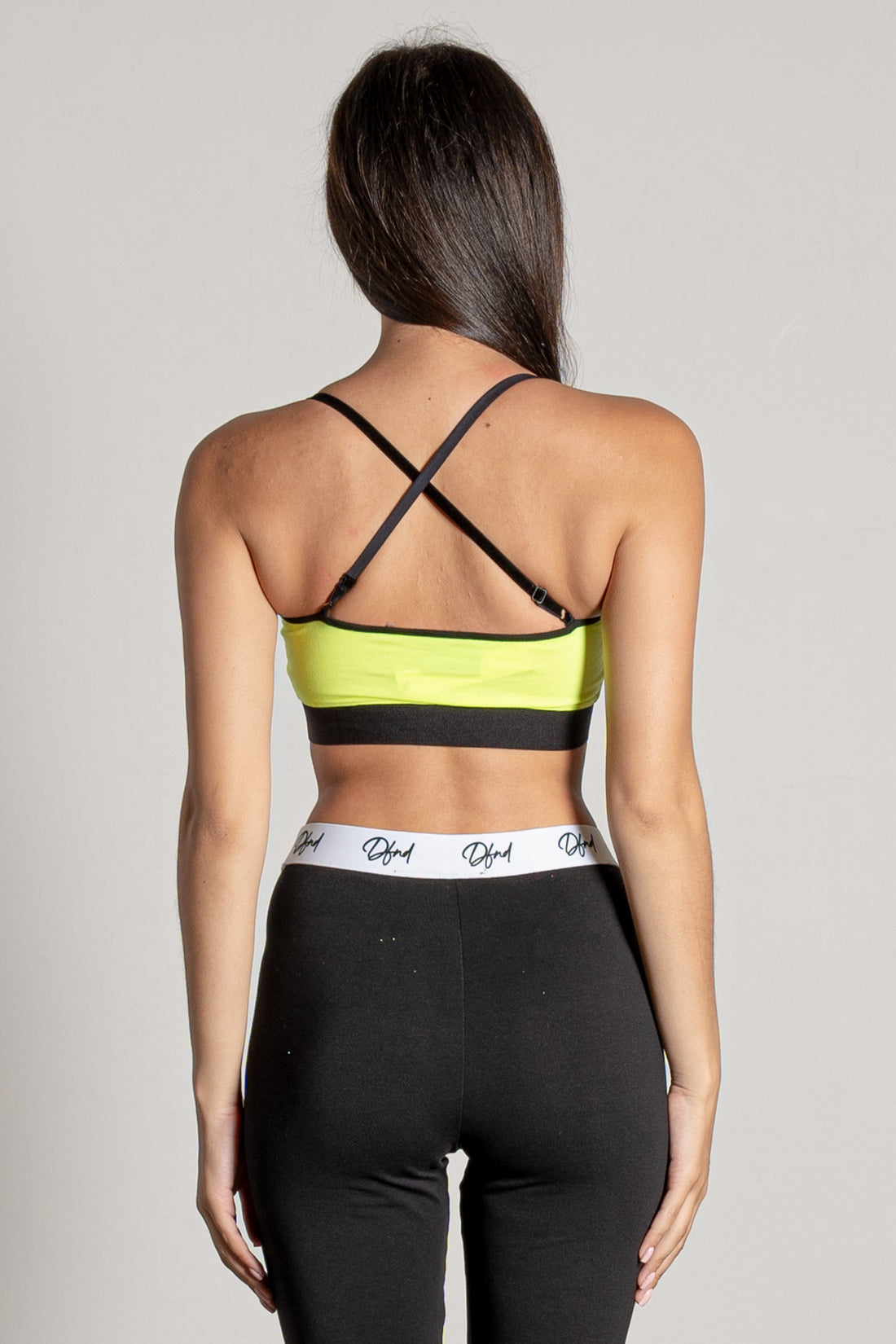 Womens DFND Eva Bra Top - Green