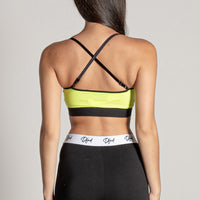Womens DFND Eva Bra Top - Green