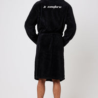 B Couture Dressing Gown - Black