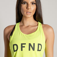Womens DFND Nila Vest - Yellow