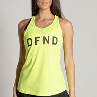 Womens DFND Nila Vest - Yellow