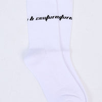 B Couture 3 Pack of Socks - White