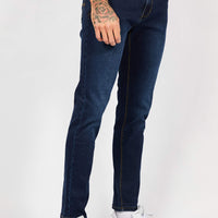 Deluxe Tapered Jeans - Dark Blue