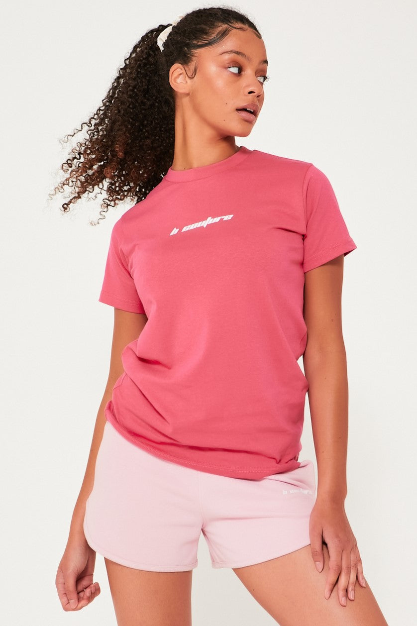 Springfield T-Shirt & Shorts Set - Pink / Rose