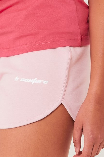 Springfield T-Shirt & Shorts Set - Pink / Rose