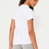 Springfield T-Shirt & Shorts Set - White / Grey
