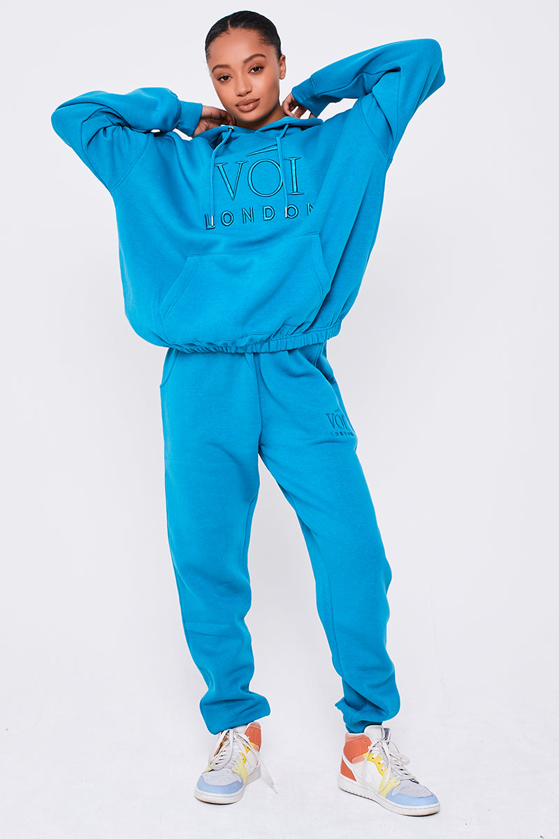 Essential Oversized Tracksuit - Algiers Blue