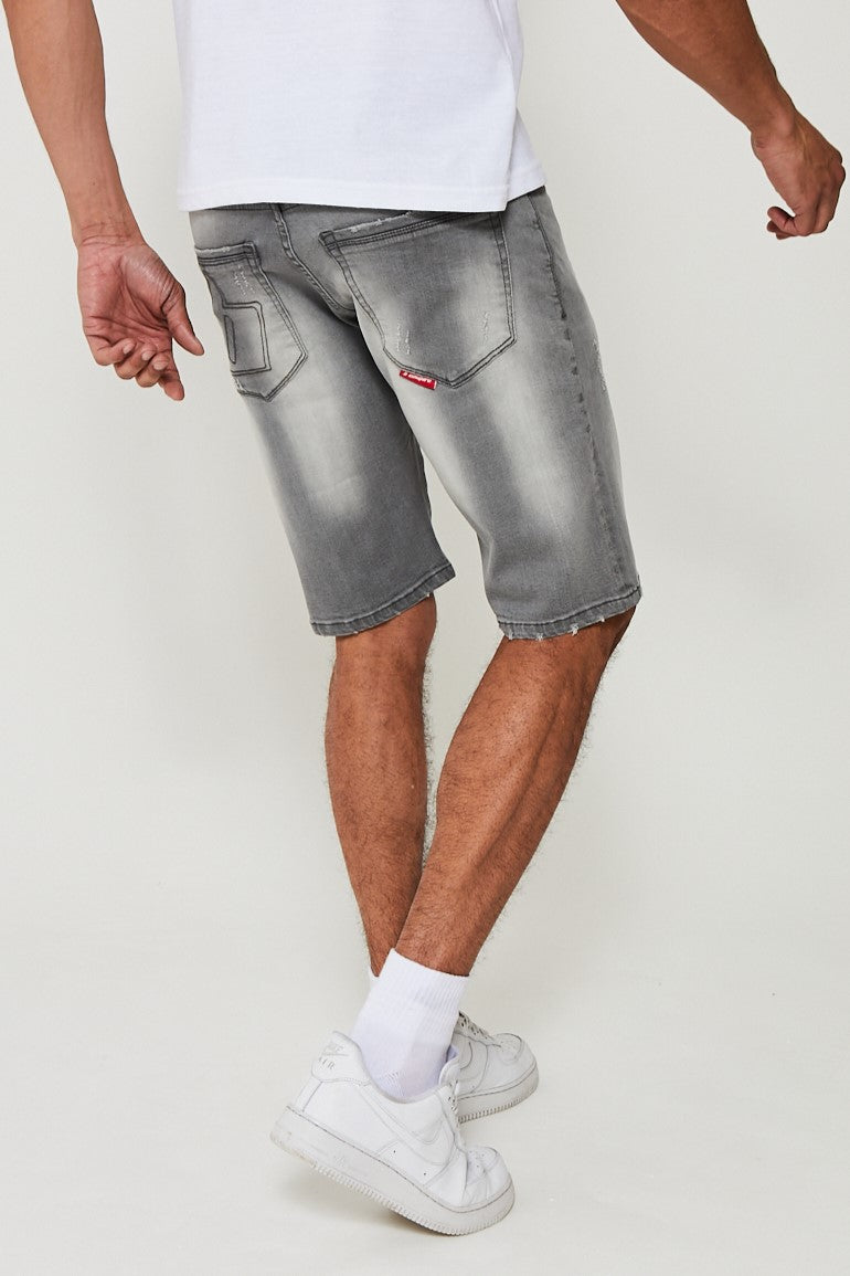 Betton Denim Short - Grey