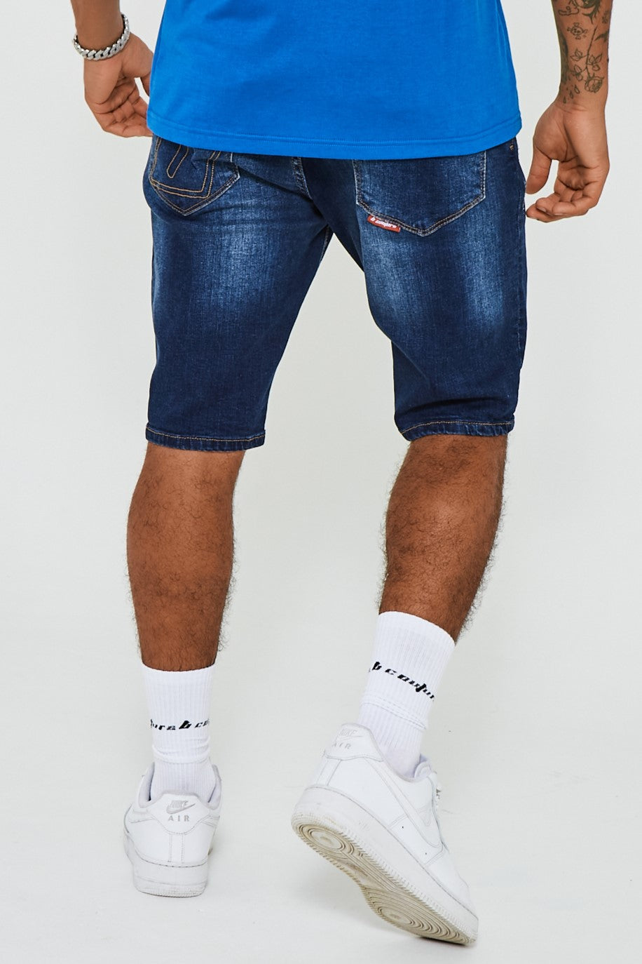 Camelot Denim Short - Dark Blue