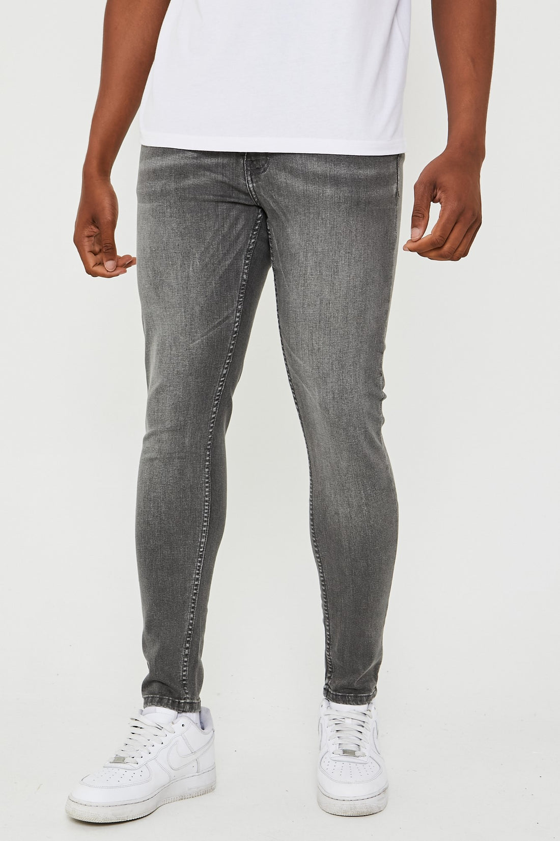 Just Organic Skinny Jeans - Grey